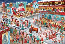 2000 Piece Jigsaw Puzzle - Santa's Parade | Cobble Hill