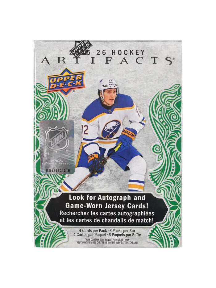 2025-26 Upper Deck - Artifacts Hockey | 6-Pack Blaster Box