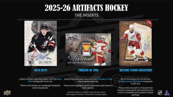 2025-26 Upper Deck - Artifacts Hockey | 6-Pack Blaster Box