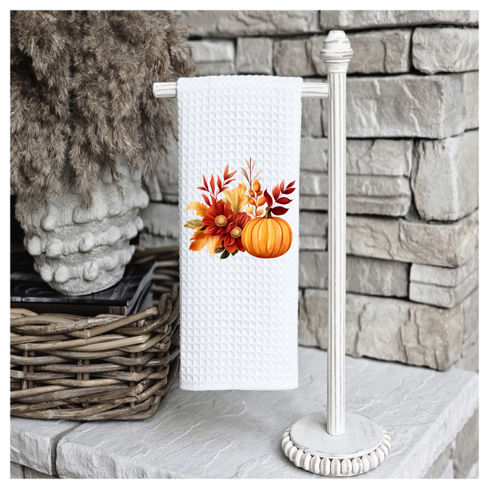 #5 Fall Pumpkin Tea Towel, Fall Kitchen Décor, Fall Party Décor, Hostess Gift