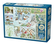 500 Piece Jigsaw Puzzle - Garden Birds in Winter | Cobble Hill