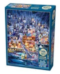 500 Piece Jigsaw Puzzle - Ski Town | Cobble Hill