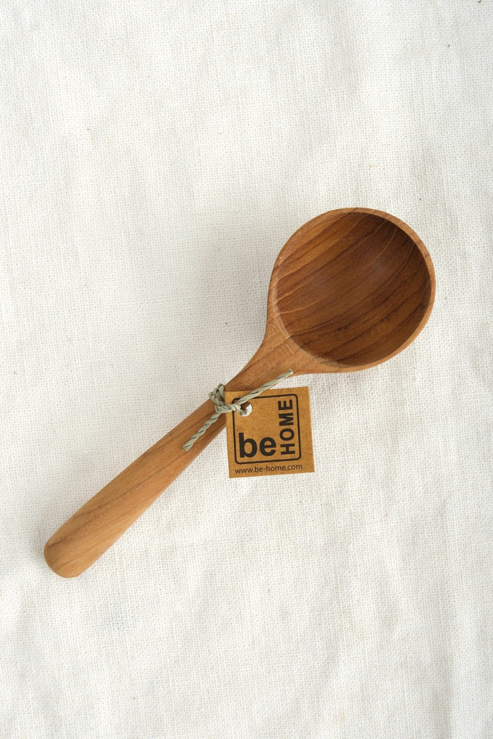 Be Home Home Kitchen Utensils 6" Teak Long Scoop