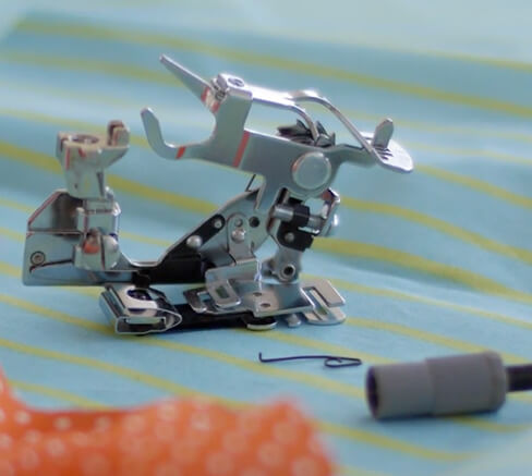 #86 BERNINA Ruffler Sewing Machine Foot with #75 Adapter