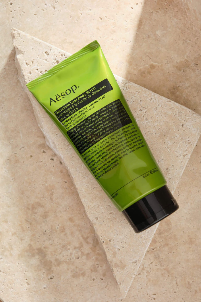 Aesop Beauty Body Aesop Body Scrub Geranium Leaf