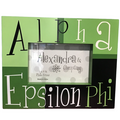 Alpha Epsilon Phi Block Frame - CLEARANCE