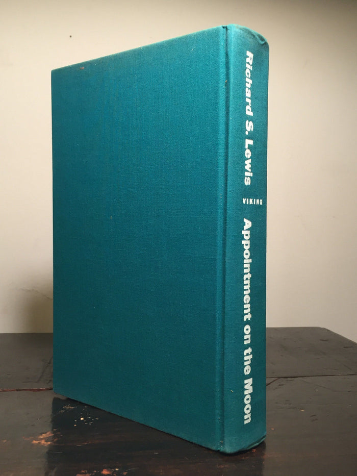 APPOINTMENT ON THE MOON, SPACE VENTURE by Richard S. Lewis, 1st/1st 1968 HC/DJ