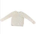 Area Code 407- Beige Stone Chenille Mohair Sweater