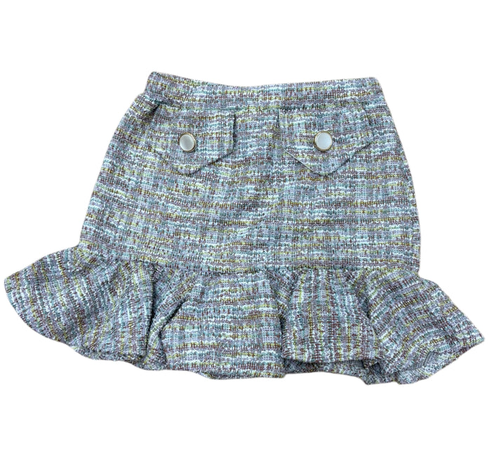 Area Code 407 -Boucle 2 Pocket Skirt / 2 Buttons