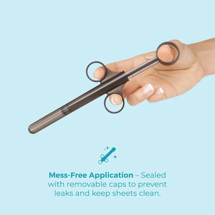 B-Vibe™ B-Vibe Personal Lubricant Applicator 3-Pack - Mess-Free Internal Lube Application Black