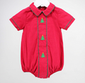 Baby Blessings-Red Christmas Tree Michael Bubble