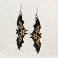 Bat Wooden Earrings