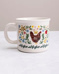 Chicken Folk Floral - Mug - Paper Farm Press - Printfresh