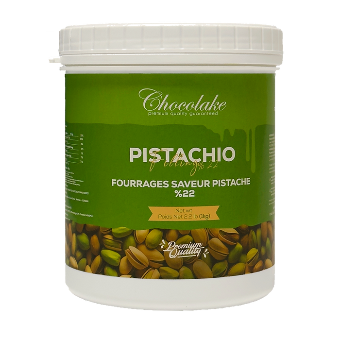 Chocolake Pistachio Filling (22%), 1kg
