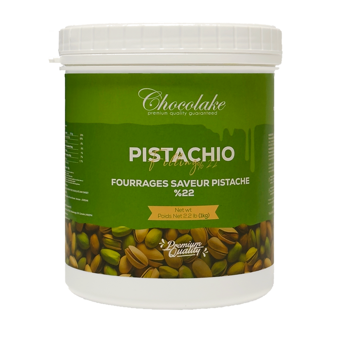 Chocolake Pistachio Filling (22%), 1kg
