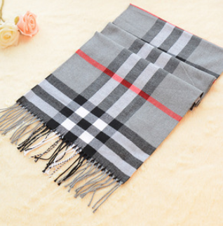 Classic English Style Plaid Unisex Scarves