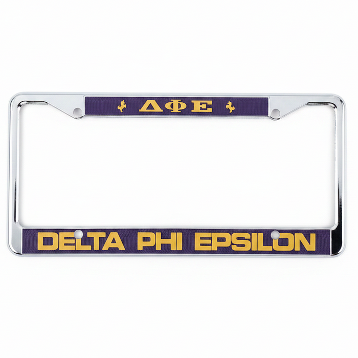 Delta Phi Epsilon Mascot License Frame - CLEARANCE