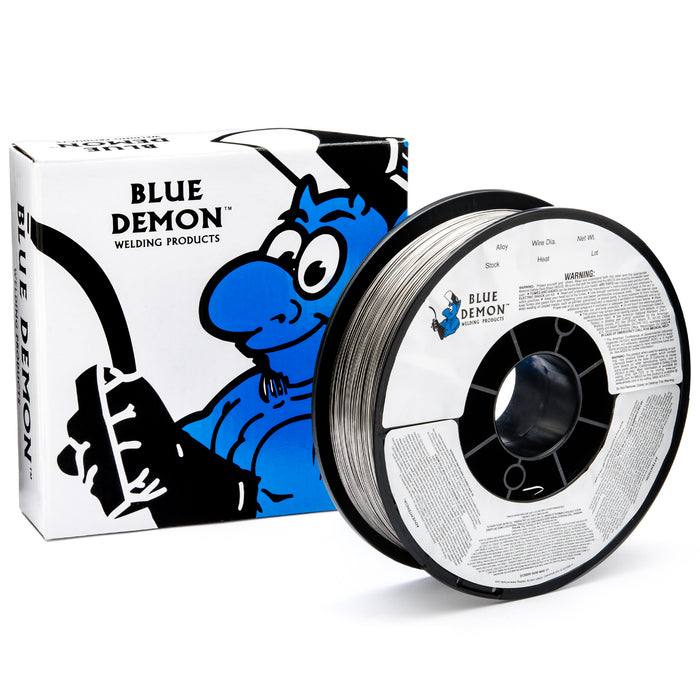 E71T-GS X .035 X 10 lb Spool gasless flux core welding wire (4/EA Master) - Blue Demon