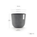 Ecopots Oslo Grey
