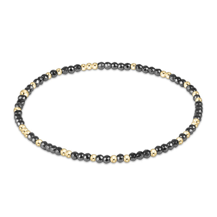 ENEWTON-Hope Unwritten-Bracelet-Hematite-2mm-Bead-Bracelet