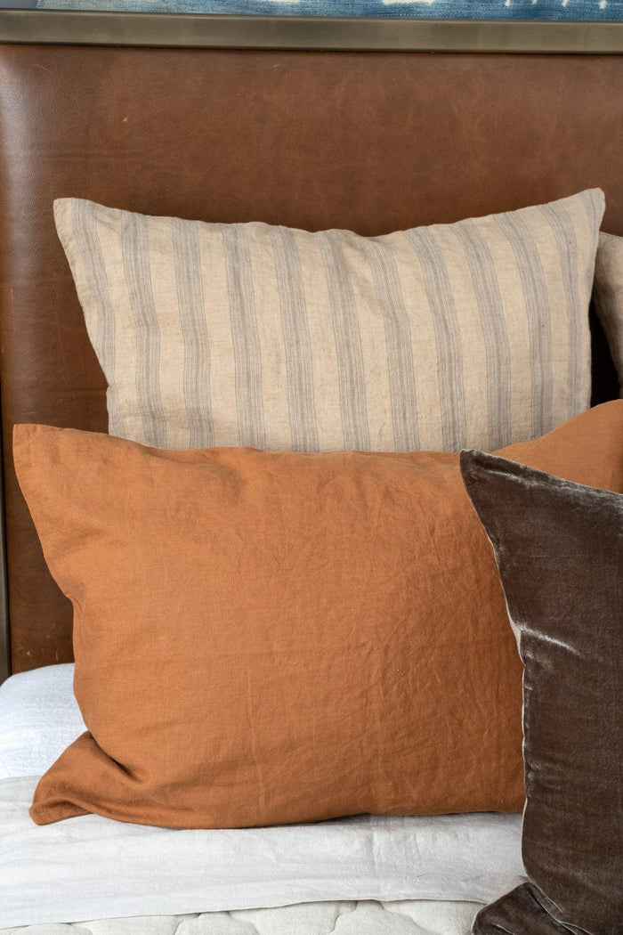 Hale Mercantile Home Bedding Euro Basix Stripe Pillowcase