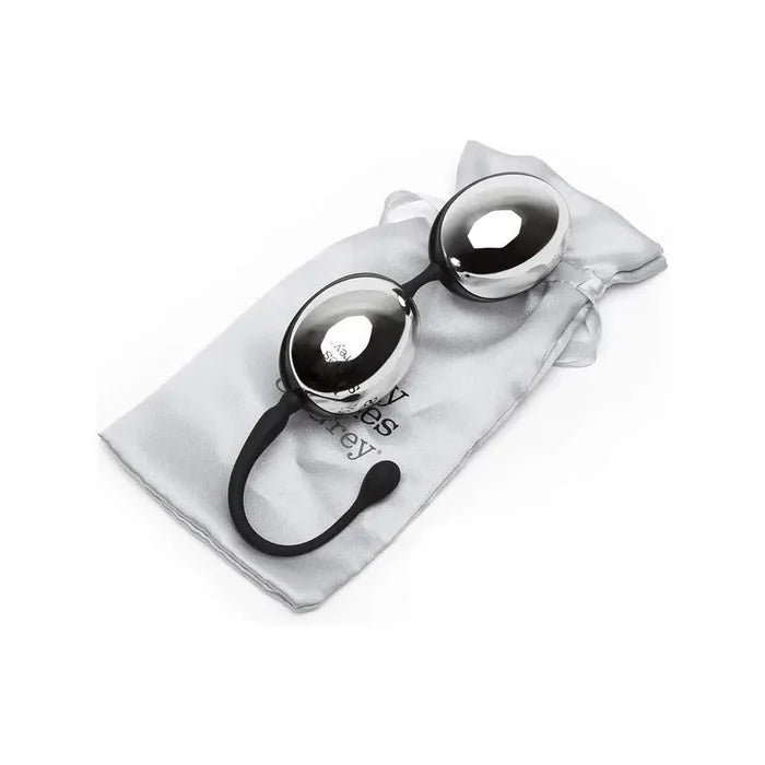 Lovehoney® Fifty Shades of Grey Inner Goddess Weighted Kegel Balls Silver