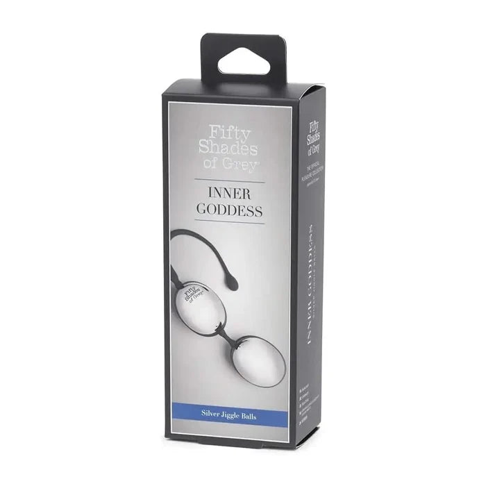 Lovehoney® Fifty Shades of Grey Inner Goddess Weighted Kegel Balls Silver