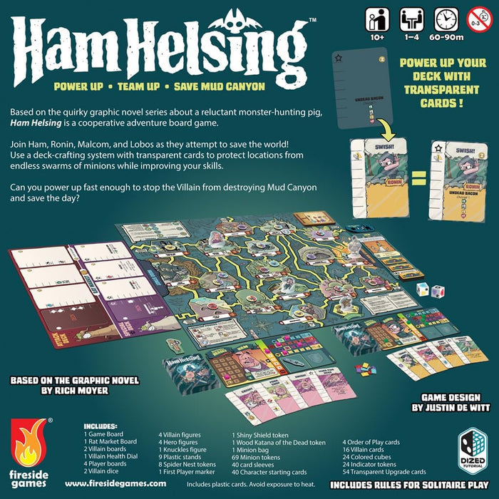 Ham Helsing: Cooperative Monster Adventure Board Game