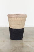Makaua Home Baskets Hamper Basket Carbon / 16" D X 20" H