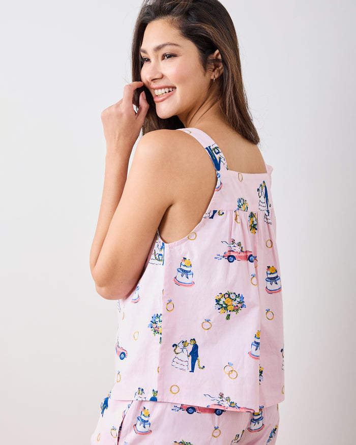 Happily Ever After - Back to Bed Short Set - Blush - Printfresh