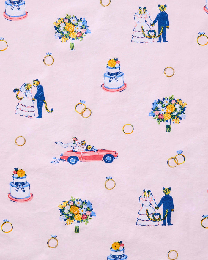 Happily Ever After - Quilted Pouch - Blush - Printfresh