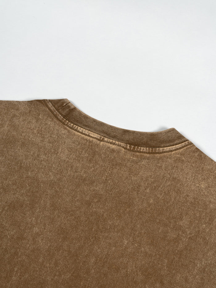 Heavyweight Snow Washed T-Shirt