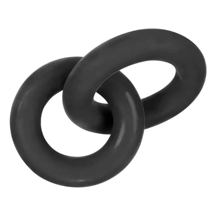 hünkyjunk Duo Linked C-Ring & Ball Ring
