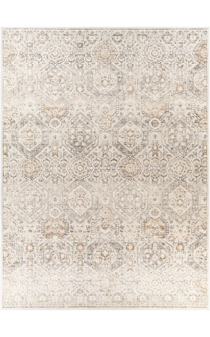 Indigo Machine Woven Rug