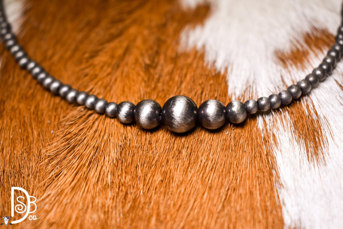 Krissy Graduated Pearl Beaded Necklace - Deadwood South Boutique & Company LLC