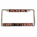 Lambda Theta Alpha License Frame (LAM-204)