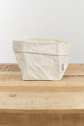 Uashmama Home Baskets Large Paper Bag White / 8" L X 6" W X 13" H
