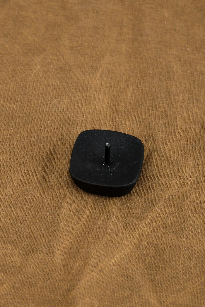 Takazawa Candle Home Candle Holders Medium Koma Candle Stand Cast Iron / 1.5" L X 1.5" W X 1.5" H