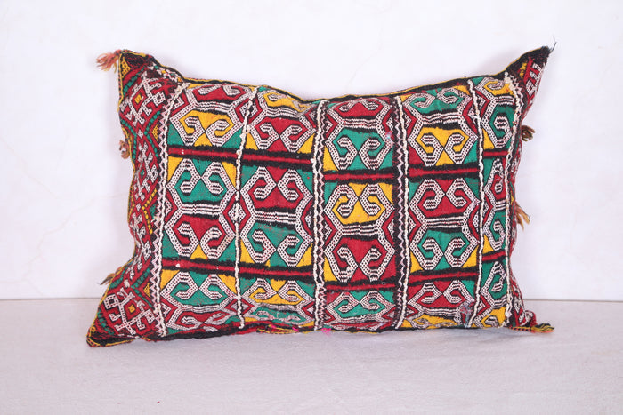 Moroccan handmade kilim pillow 13.3 INCHES X 18.8 INCHES - kilim pillow