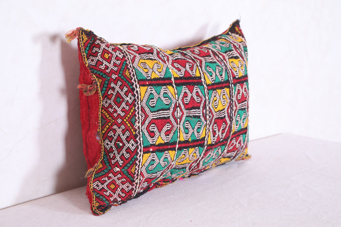 Moroccan handmade kilim pillow 13.3 INCHES X 18.8 INCHES - kilim pillow