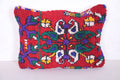 Moroccan handmade kilim pillow 13.7 INCHES X 18.8 INCHES