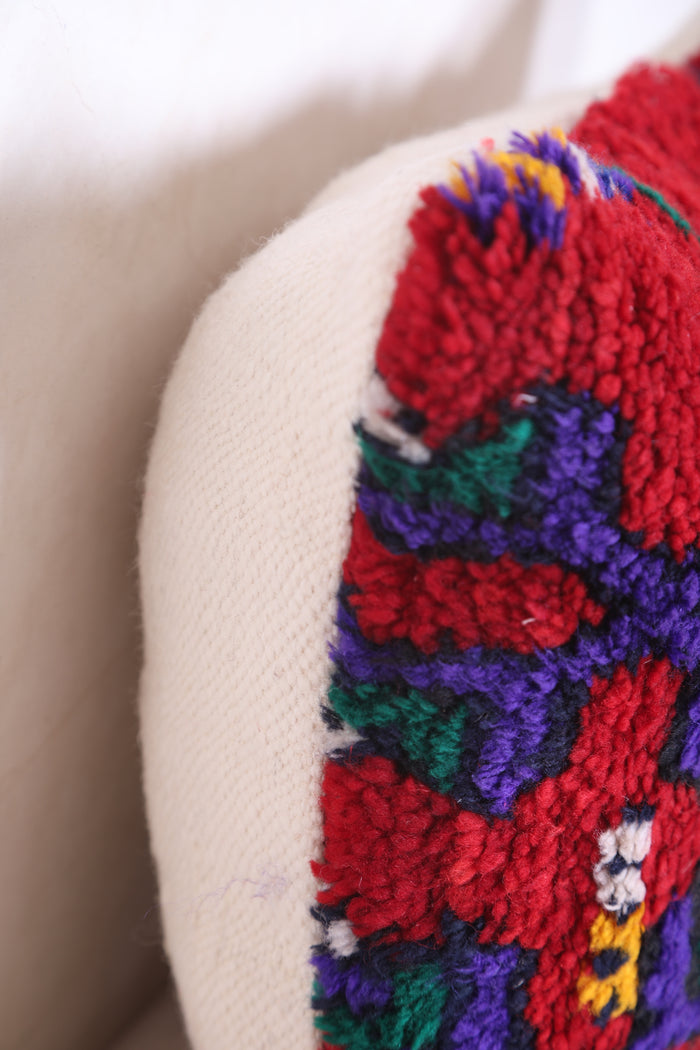 Moroccan handmade kilim pillow 13.7 INCHES X 18.8 INCHES