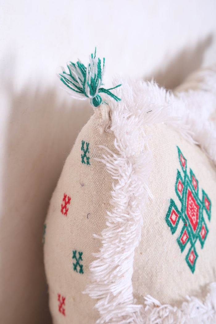 Moroccan handmade kilim pillow 14.9 INCHES X 21.6 INCHES