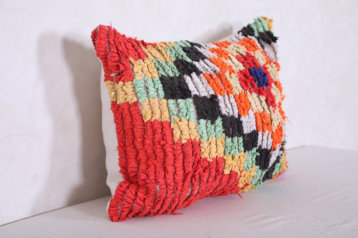 Moroccan handmade kilim pillow 15.3 INCHES X 21.6 INCHES