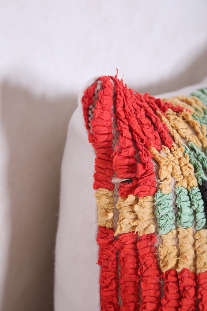 Moroccan handmade kilim pillow 15.3 INCHES X 21.6 INCHES