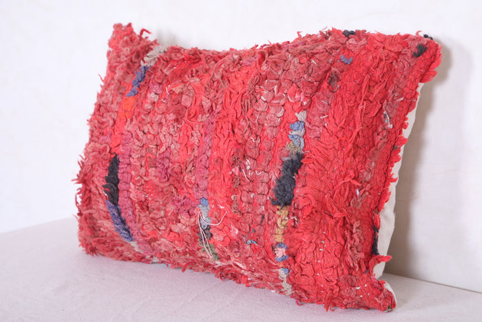 Moroccan handmade kilim pillow 15.3 INCHES X 23.2 INCHES - kilim pillow