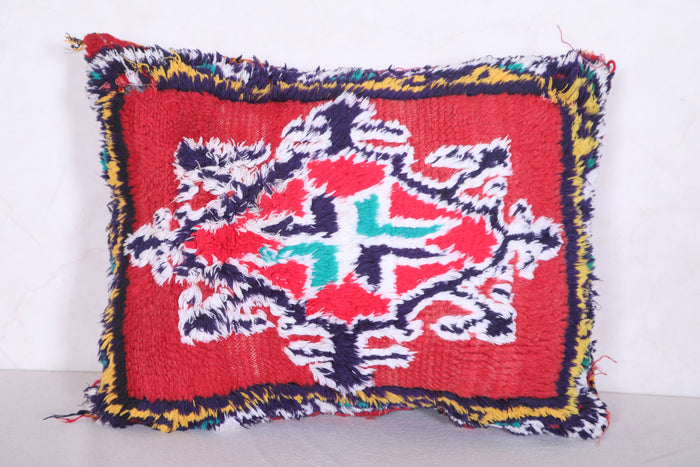 Moroccan handmade kilim pillow 15.7 INCHES X 19.6 INCHES