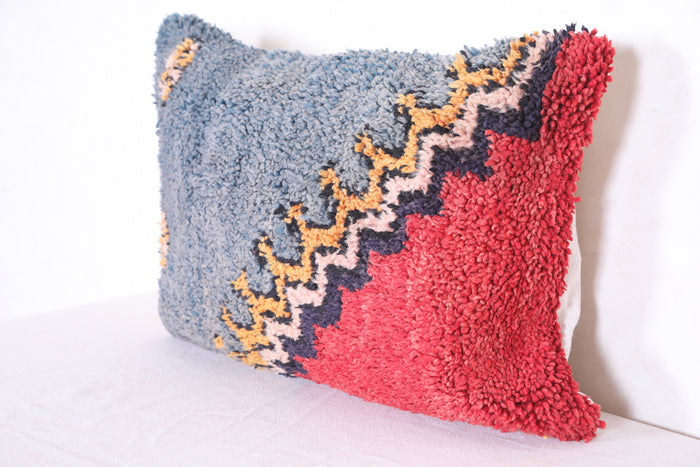 Moroccan handmade kilim pillow  15.7 INCHES X 23.2 INCHES - kilim pillow