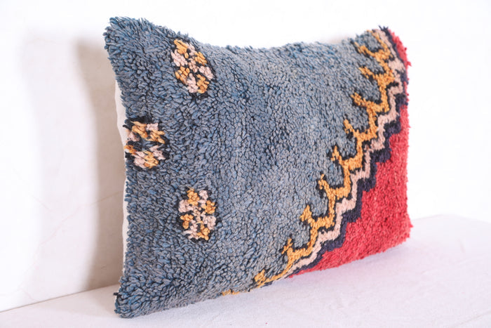Moroccan handmade kilim pillow  15.7 INCHES X 23.2 INCHES - kilim pillow