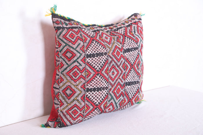 Moroccan handmade kilim pillow 16.5 INCHES X 18.1 INCHES